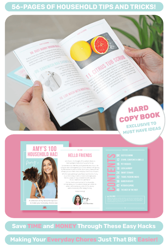 Amy's 100 Household Hacks e-Book